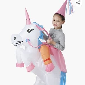 Unicorn kids Costume Inflatable